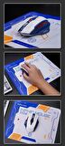 Coofbe 25X30cm Kauçuk Kalın Kaymaz Tabanlı Mouse Pad Yıkanabilir Bilim Kurgu Temalı Mouse Pad