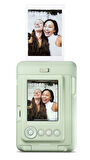 Fujifilm Instax Mini LiPlay Hybrid Matcha Green Fotoğraf Makinesi 20'li Film Albüm ve Deri Kılıf Hed