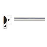 11mm 3 Metre Krom Nikelaj Şerit 