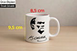 Atatürk Baskılı Kupa Bardak