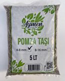 4-8 mm Ponza Taşı - Tarım Pomzası 5 Lt Paket - 5 Litre Volkanik Ponza Taşı