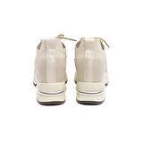 Yüksek Taban Taşlı Kadın Sneaker