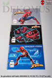 DEKOMUS İLE LİSANSLI SPIDERMAN "TEKLİ" RESİM DEFTERİ 17*24 CM 15 YAPRAK