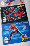 DEKOMUS İLE LİSANSLI SPIDERMAN "TEKLİ" RESİM DEFTERİ 17*24 CM 15 YAPRAK