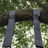 Rope Hamak Salıncak Taşıyıcı Asma Kemeri Kamp Piknik Bahçe Cep Hamak Bağlama İpi Halat Kemer
