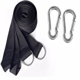 Rope Hamak Salıncak Taşıyıcı Asma Kemeri Kamp Piknik Bahçe Cep Hamak Bağlama İpi Halat Kemer
