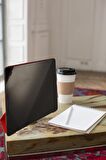 Galaxy Tab S9 FE 10.9 inç Uyumlu Fuchsia İntelligent Standlı 1-1 Kılıf