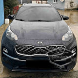 Kia Sportage 2016-2021 Sinyalli Uyumlu Batman Yarasa Ayna Kapağı Piano Black ABS Plastik Sağ Sol Takım