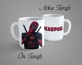 Deadpool Wade Wilson 2 Porselen Kupa Bardak