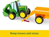 TOMY John Deere 736 47207 Farmin Arkadaşlar Çekme Seti, Çoklu