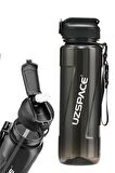 Uzspace FiftyFifty PİPETLİ 1000ml -Büyük Boy- Tritan Su Matarası 