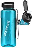 Uzspace FiftyFifty PİPETLİ  MEGA BOY 1500ml Tritan Su Matarası 