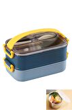 Vagonlife Bento Lunch Box Ofis-Okul İçin Yeni Nesil Sefer Tası -Çorba Kaseli Model-Paslanmaz Çelik 