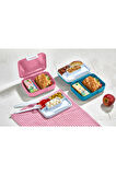 Bento Lunch Box Ofis-okul Için Yeni Nesil Sefer Tası -çorba Kaseli Model-paslanmaz Çelik