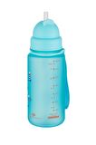 Uzspace Figürlü  400 ml Pipetli  Tritan Çocuk Su Matarası  