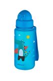 Uzspace Figürlü  400 ml Pipetli  Tritan Çocuk Su Matarası  