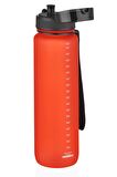 Uzspace Büyük Boy 28 cm 1000 ml 1 litre Tritan Su Matarası 14 Renk FiftyFifty Softtouch
