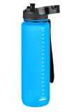 Uzspace Büyük Boy 28 cm 1000 ml 1 litre Tritan Su Matarası 14 Renk FiftyFifty Softtouch