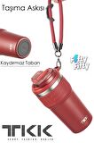 TKK 630 ML Özel Seri Çelik Mug Kahve Bardağı Pipetli/Rahat İçim 6 Saat Sıcak/12 Saat Soğuk Termos -2023 630ML