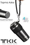 TKK 630 ML Özel Seri Çelik Mug Kahve Bardağı Pipetli/Rahat İçim 6 Saat Sıcak/12 Saat Soğuk Termos -2023 630ML