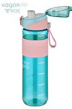 TKK 700 ML Rahat içim(Pipetsiz)Kilitli Kapak Bpa İçermeyen Taşıma Askılı Süzgeçli Tritan Su Matarası FFTKK1002-700ML