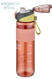 TKK 700 ML Rahat içim(Pipetsiz)Kilitli Kapak Bpa İçermeyen Taşıma Askılı Süzgeçli Tritan Su Matarası FFTKK1002-700ML