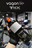 TKK 700 ML Kalın Isırılamaz Pipetli Bpa İçermeyen Taşıma Kulplu Tritan Su Matarası FFTKK1003-700ML