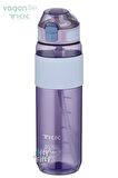 TKK 800 ML Kalın Isırılamaz Pipetli Bpa İçermeyen Taşıma Kulplu Tritan Su Matarası FFTKK1003-800ML
