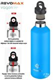 Revomax 950 ML Büyük Kapasiteli Özel Kapak Sistemli 18saat Sıcak/36 Saat Soğuk  Çelik Termos -950ML 