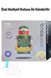 CocoSmile Özel Kutulu Kılıflı 470 ML Pipetli Çelik Termos -Boyun Askılı- 4 Farklı Model  csKılıflı
