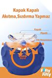 CocoSmile Özel Kutulu 630 ML Pipetli Uzay Temalı Tritan Su Matarası -Boyun Askılı- 3 Farklı Model  ffcs0006