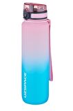Uzspace 2'li Tritan Matara Seti 1000ml BÜYÜK BOY Çift Renk Softtouch FF Collection Tritan Su Matarası