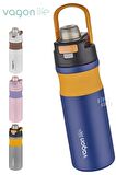 Vagonlife 580 ML Çelik Termos Pipetli/Pipetsiz(Rahat İçim) Kaydırmaz Gövde-FFVGN033580ML