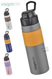 Vagonlife 580 ML Çelik Termos Rahat İçim Kaydırmaz Gövde-FFVGN031580ML