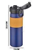 Vagonlife 580 ML Çelik Termos Rahat İçim Kaydırmaz Gövde-FFVGN031580ML