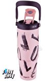 Vagonlife Tumbler Cup 0.89/30oz Pipetli/Rahat İçim Vakumlu Paslanmaz Çelik Termos-FFVGN8137900ML
