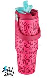 Vagonlife Tumbler Cup 0.89/30oz Pipetli/Rahat İçim Vakumlu Paslanmaz Çelik Termos-FFVGN8137900ML