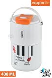Vagonlife Tumbler 400 ML Kahve Bardağı/Mug Pipetli/Rahat İçim Paslanmaz Çelik Termos -Kulplu-FFVGN2050400ML