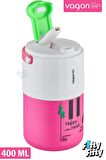 Vagonlife Tumbler 400 ML Kahve Bardağı/Mug Pipetli/Rahat İçim Paslanmaz Çelik Termos -Kulplu-FFVGN2050400ML