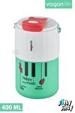 Vagonlife Tumbler 400 ML Kahve Bardağı/Mug Pipetli/Rahat İçim Paslanmaz Çelik Termos -Kulplu-FFVGN2050400ML