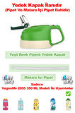 Vagonlife Pipetli Yedek Kapak + Matara İçi Pipet (Sadece 2055 350 ML Çocuk Termosu İle Uyumludur)