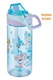 Vagonlife FiftyFifty Tritan 500 ml Silikon Pipetli Çocuk Su Matarası
