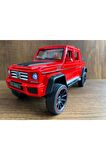 MERCEDES JİP OYUNCAK MERCEDES SAFARİ ARABASI ÜSTÜ AÇIK ARABA KAPILARI AÇILIR MERCEDES G63 KIRMIZI