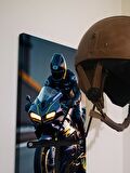Motosiklet Kask Askısı, Motor Kask Askısı, Bajaj, Gogo, Andes, Ls2, Axxis, Nexx vb GG91