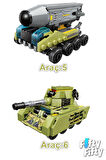 Qman Keeppley 6 In 1 Beacon Fire Warlord -6 Farklı Araç Içerir- Oyuncak Yapım Seti1108