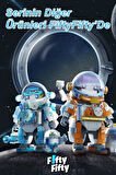 Jaki Space Quest Serisi Turuncu Astronot-JK9108(497 Parça) Oyuncak Yapım Seti