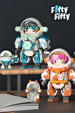 Jaki Space Quest Serisi Turuncu Astronot-JK9108(497 Parça) Oyuncak Yapım Seti