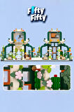 Jaki Flower House/Çiçek Evi -JK2362 (867 Parça) Oyuncak Yapım Seti