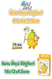 LOZ Micro Block Serisi Sevimli Muz 310 Parça Oyuncak Yapım Seti FFLZ-8820