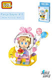 LOZ Micro Block Serisi Pembe Astronot 410 Parça Oyuncak Yapım Seti FFLZ-8828